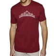 thumbnail image 1 of LA Pop Art Men's Premium Blend Word Art T-shirt - Princess Tiara, 1 of 2