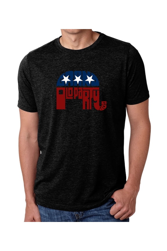 Men's Premium Blend Word Art T-shirt - REPUBLICAN - GRAND OLD PARTY