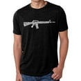 thumbnail image 1 of LA Pop Art Men's Premium Blend Word Art T-shirt - RIFLEMANS CREED, 1 of 2