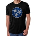 thumbnail image 1 of LA Pop Art Men's Premium Blend Word Art T-shirt - Tennessee Tristar, 1 of 2