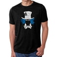 thumbnail image 1 of LA Pop Art Men's Premium Blend Word Art T-shirt - The Mad Hatter, 1 of 2