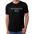 thumbnail image 1 of LA Pop Art Men's Premium Blend Word Art T-shirt - WASHINGTON DC NEIGHBORHOODS, 1 of 2