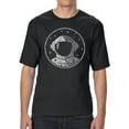 thumbnail image 1 of LA Pop Art Men's Tall and Long Word Art T-shirt - I Need My Space Astronaut, 1 of 2