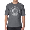 thumbnail image 1 of LA Pop Art Men's Tall and Long Word Art T-shirt - I Need My Space Astronaut, 1 of 2