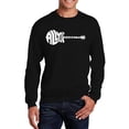 thumbnail image 1 of LA Pop Art Men's Word Art Crewneck Sweatshirt - All You Need Is Love, 1 of 2