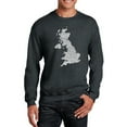 thumbnail image 1 of LA Pop Art Men's Word Art Crewneck Sweatshirt - GOD SAVE THE QUEEN, 1 of 2