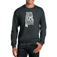 thumbnail image 1 of LA Pop Art Men's Word Art Crewneck Sweatshirt - Sweet Home Alabama, 1 of 2
