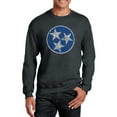 thumbnail image 1 of LA Pop Art Men's Word Art Crewneck Sweatshirt - Tennessee Tristar, 1 of 1