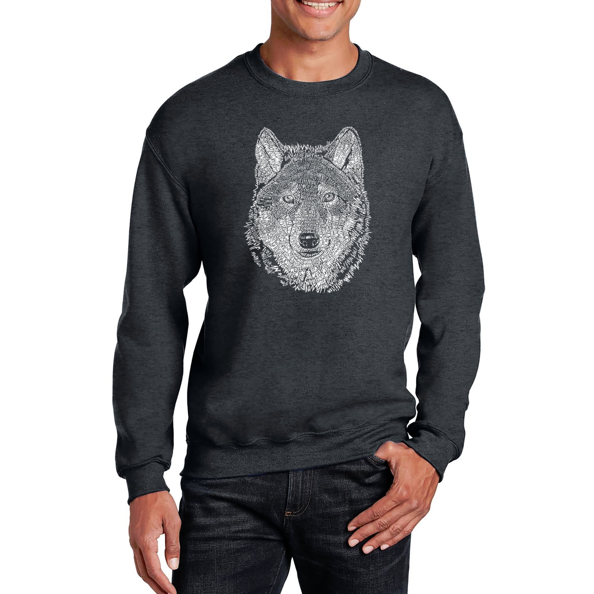 Wolf crewneck sweatshirt 2025