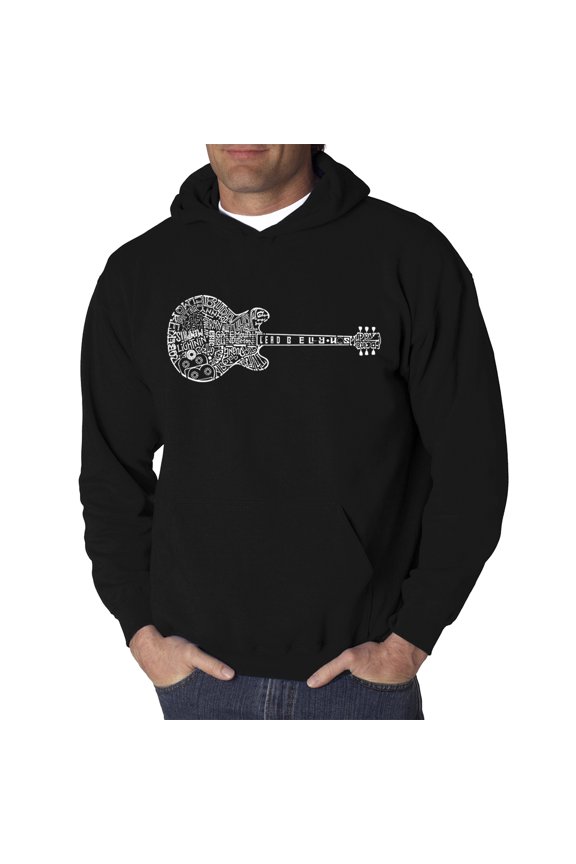 Men's Word Art Hooded Sweatshirt - Blues Legends