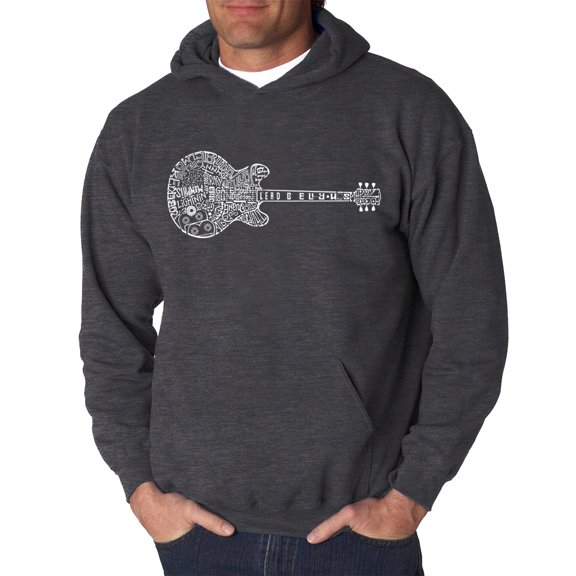 LA Pop Art Men's Word Art Hooded Sweatshirt - Blues Legends