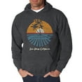 thumbnail image 1 of LA Pop Art Men's Word Art Hooded Sweatshirt - Cities In San Diego, 1 of 2