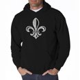 thumbnail image 1 of LA Pop Art Men's Word Art Hooded Sweatshirt - LYRICS TO WHEN THE SAINTS GO MARCHING IN, 1 of 2
