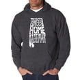 thumbnail image 1 of LA Pop Art Men's Word Art Hooded Sweatshirt - Sweet Home Alabama, 1 of 2