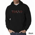 thumbnail image 1 of LA Pop Art Men's Word Art Hooded Sweatshirt - THE NEIGHBORHOODS OF TOKYO, 1 of 2