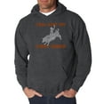 thumbnail image 1 of LA Pop Art Men's Word Art Hooded Sweatshirt - This Aint My First Rodeo, 1 of 2