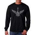 thumbnail image 1 of LA Pop Art Men's Word Art Long Sleeve T-shirt - Amazing Grace, 1 of 2