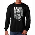 thumbnail image 1 of LA Pop Art Men's Word Art Long Sleeve T-shirt - JESUS, 1 of 2