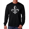 thumbnail image 1 of LA Pop Art Men's Word Art Long Sleeve T-shirt - LYRICS TO WHEN THE SAINTS GO MARCHING IN, 1 of 2