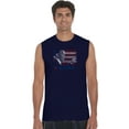 thumbnail image 1 of LA Pop Art Men's Word Art Sleeveless T-shirt - BARACK OBAMA - ALL LYRICS TO AMERICA THE BEAUTIFUL, 1 of 2