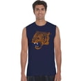thumbnail image 1 of LA Pop Art Men's Word Art Sleeveless T-shirt - Beast Mode, 1 of 2