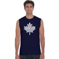 thumbnail image 1 of LA Pop Art Men's Word Art Sleeveless T-shirt - CANADIAN NATIONAL ANTHEM, 1 of 2