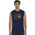 thumbnail image 1 of LA Pop Art Men's Word Art Sleeveless T-shirt - EGYPT, 1 of 2