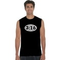 thumbnail image 1 of LA Pop Art Men's Word Art Sleeveless T-shirt - John 3:16, 1 of 2