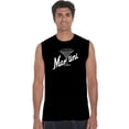 thumbnail image 1 of LA Pop Art Men's Word Art Sleeveless T-shirt - Martini, 1 of 2
