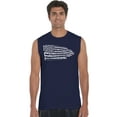 thumbnail image 1 of LA Pop Art Men's Word Art Sleeveless T-shirt - Pledge of Allegiance Flag, 1 of 2