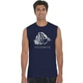thumbnail image 1 of LA Pop Art Men's Word Art Sleeveless T-shirt - Yosemite, 1 of 2