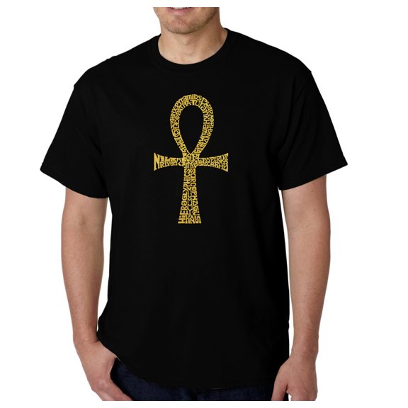 LA Pop Art Men's Word Art T-Shirt - ANKH