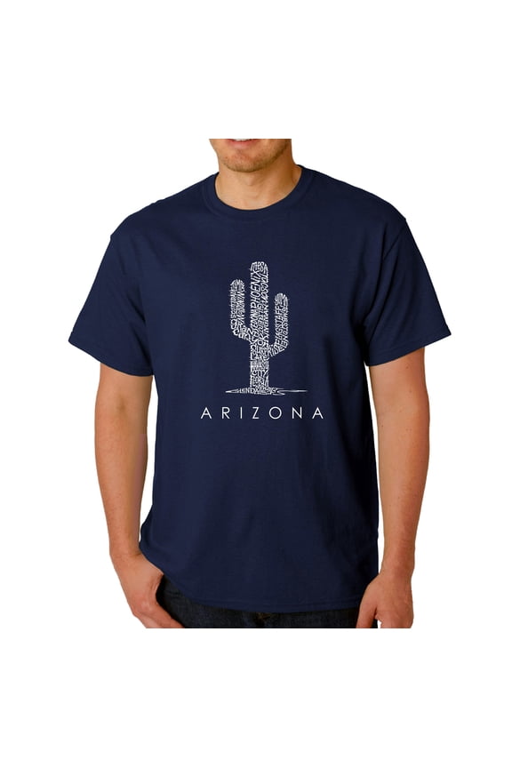 Men's Word Art T-Shirt - Arizona Cities