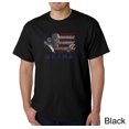 thumbnail image 1 of LA Pop Art Men's Word Art T-Shirt - BARACK OBAMA - ALL LYRICS TO AMERICA THE BEAUTIFUL, 1 of 2