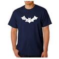 thumbnail image 1 of LA Pop Art Men's Word Art T-Shirt - BAT - BITE ME, 1 of 2