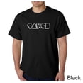 thumbnail image 1 of LA Pop Art Men's Word Art T-Shirt - DIFFERENT STYLES OF DANCE, 1 of 2