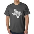 thumbnail image 1 of LA Pop Art Men's Word Art T-Shirt - DONT MESS WITH TEXAS, 1 of 2