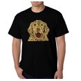 thumbnail image 1 of LA Pop Art Men's Word Art T-Shirt - Dog, 1 of 2