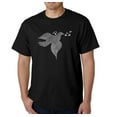 thumbnail image 1 of LA Pop Art Men's Word Art T-Shirt - Dove, 1 of 2