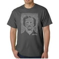thumbnail image 1 of LA Pop Art Men's Word Art T-Shirt - EDGAR ALLEN POE - THE RAVEN, 1 of 2