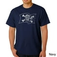 thumbnail image 1 of LA Pop Art Men's Word Art T-Shirt - FAMOUS PIRATE CAPTAINS AND SHIPS, 1 of 2