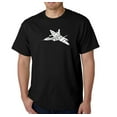 thumbnail image 1 of LA Pop Art Men's Word Art T-Shirt - FIGHTER JET - NEED FOR SPEED, 1 of 2