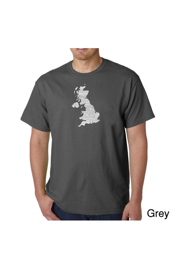 Men's Word Art T-Shirt - GOD SAVE THE QUEEN