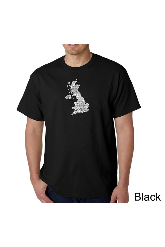Men's Word Art T-Shirt - GOD SAVE THE QUEEN