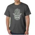thumbnail image 1 of LA Pop Art Men's Word Art T-Shirt - Hamsa, 1 of 2