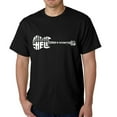 thumbnail image 1 of LA Pop Art Men's Word Art T-Shirt - Highway to Hell, 1 of 2