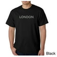 thumbnail image 1 of LA Pop Art Men's Word Art T-Shirt - LONDON NEIGHBORHOODS, 1 of 2