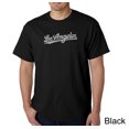thumbnail image 1 of LA Pop Art Men's Word Art T-Shirt - LOS ANGELES NEIGHBORHOODS, 1 of 2