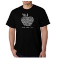 thumbnail image 1 of LA Pop Art Men's Word Art T-Shirt - Neighborhoods in NYC, 1 of 2