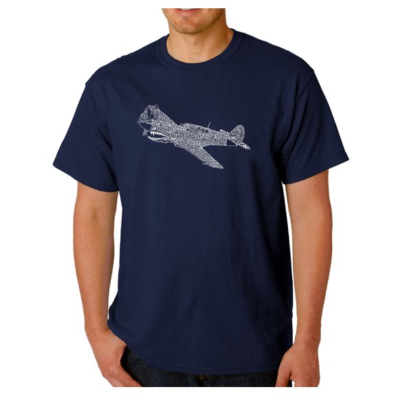 LA Pop Art Men's Word Art T-Shirt - P40